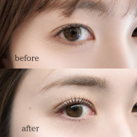 cher eyelash&eyeblow（シェールアイラッシュアンドアイブロウ）before after